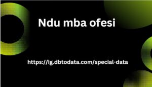 Ndu mba ofesi