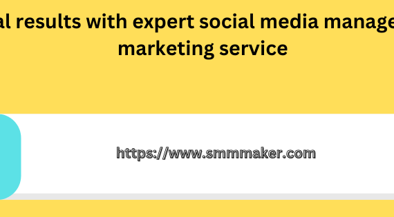 get real results with expert social media management & marketing service