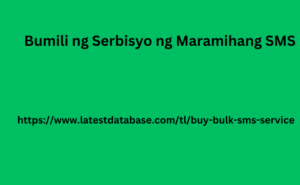 Bumili ng Serbisyo ng Maramihang SMS 