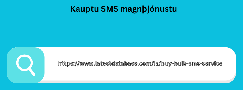 Kauptu SMS magnþjónustu