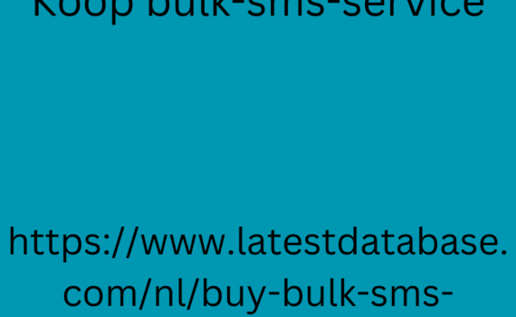 Koop bulk-sms-service