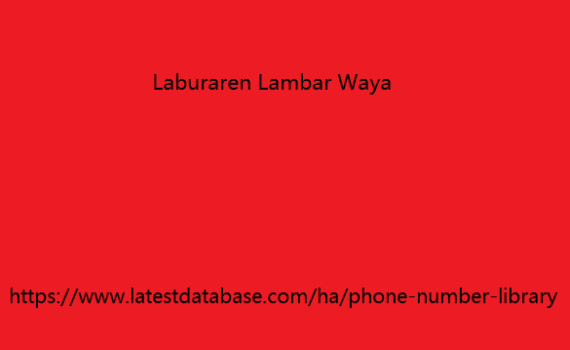 Laburaren Lambar Waya